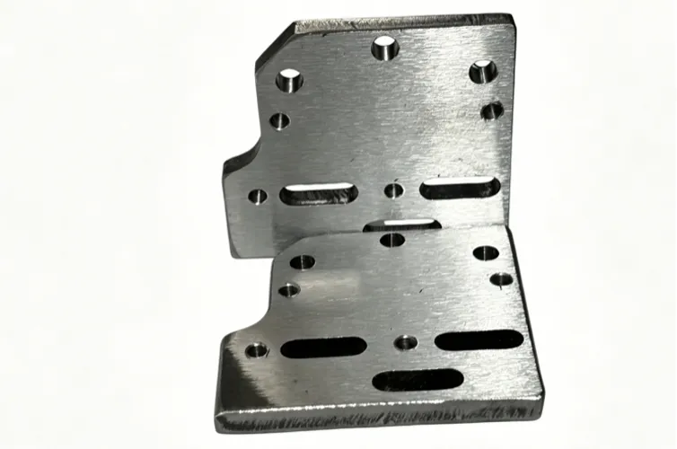Custom Precision Laser-Cut & Machined Q235A Galvanized Mounting Plate