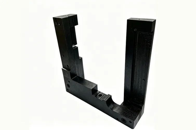 Custom Precision S45C Steel Structural Assembly Component