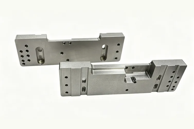 Custom CNC Machined Aluminum Extrusion Structural Bracket