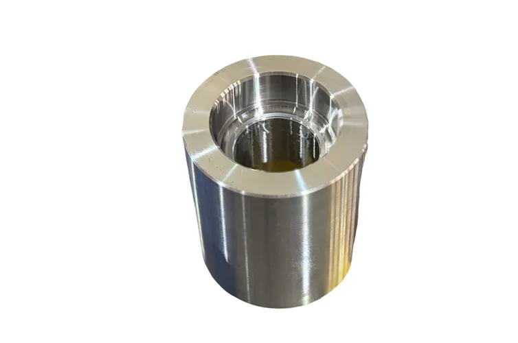 Custom CNC Machined Flanged Bushing