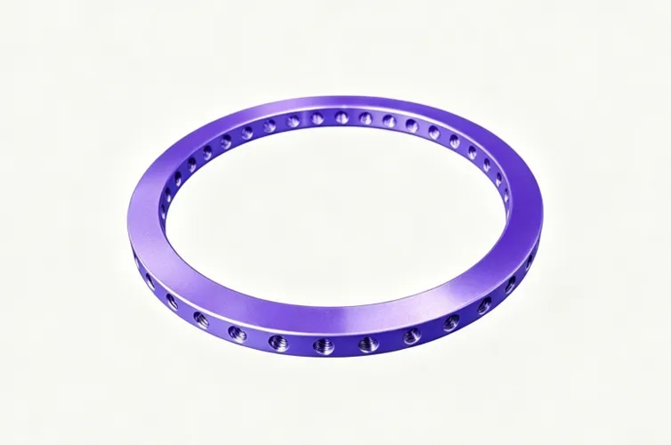 Precision CNC Machined Aluminum Connection Ring
