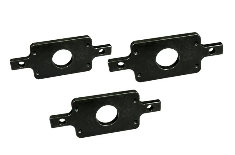 Q235A Carbon Steel Precision Cylinder Mount Plate | Pneumatic Module Fixing Bracket