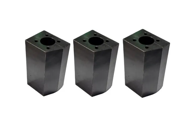 Q235A Carbon Steel Vertical Precision Mount Block | Locating Support for Robot Module