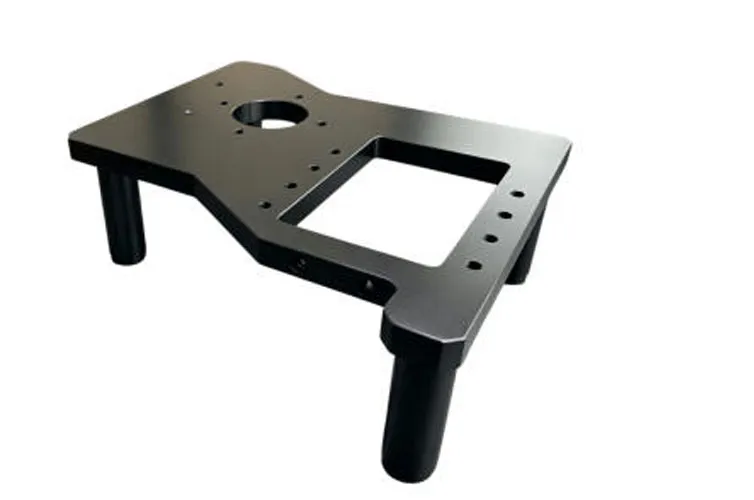 Custom CNC Machined Precision Mounting Plate for Industrial Equipment