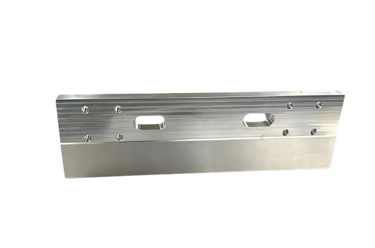 Precision CNC Machined 6061-T6 Aluminum Linear Motion Mounting Plate