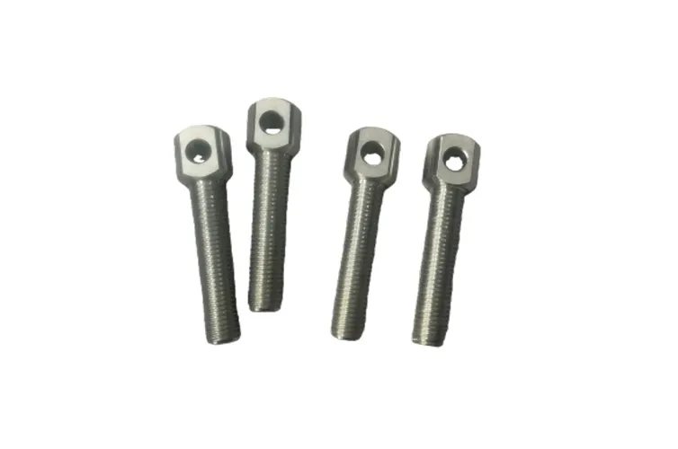 Precision CNC Machined Q345B Threaded Mounting Stud for Industrial Applications