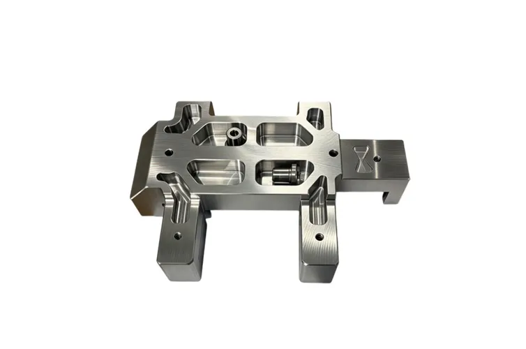 Custom CNC Machined Aluminum Fixture Base | Complex Multi-Cavity Automation Tooling Jig